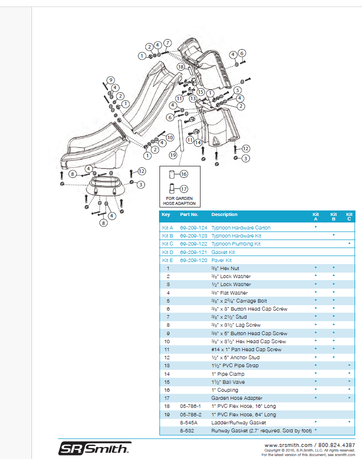 Gray Granite Typhoon Left Turn Slide SR Smith
