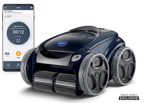 Polaris Alpha iQ+ Robotic Pool Cleaner with Caddy