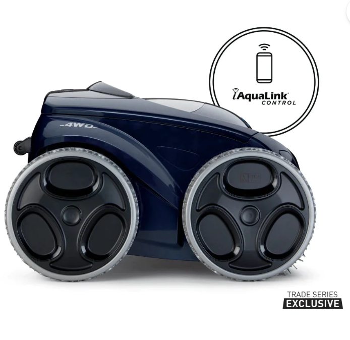 Polaris Alpha iQ+ Robotic Pool Cleaner with Caddy