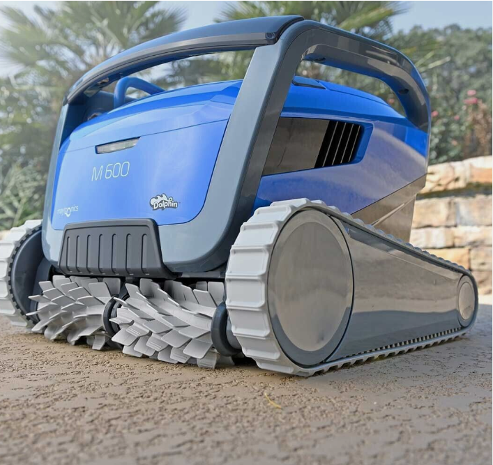 Dolphin M600 In Ground Robotic Pool Cleaner with Wi-Fi and Caddy Maytronics