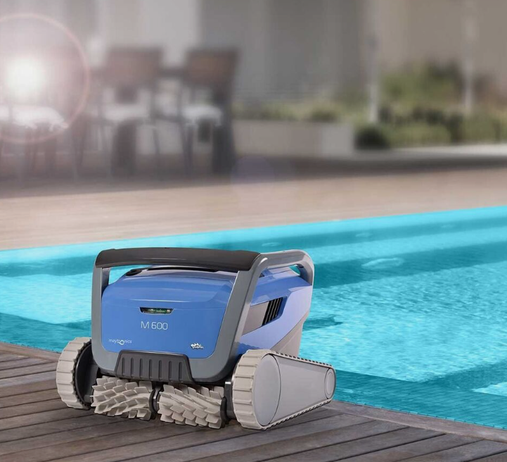 Dolphin M600 In Ground Robotic Pool Cleaner with Wi-Fi and Caddy Maytronics